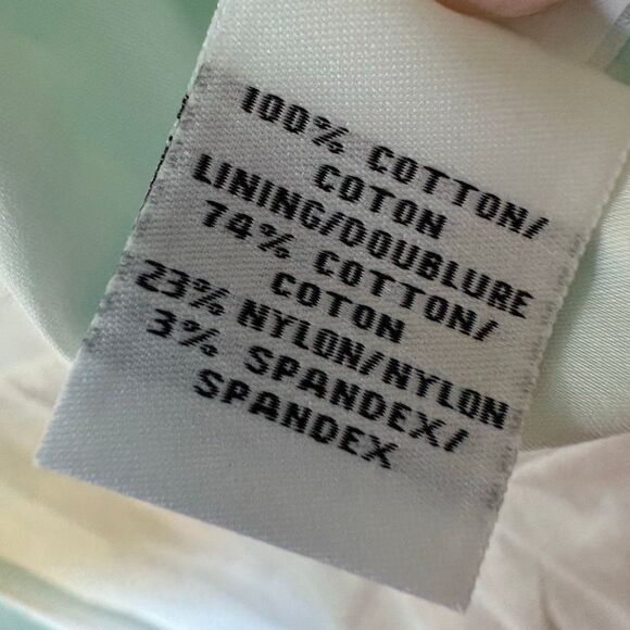 DVF Carol Mini Wrap Cotton Light Blue Aqua Lightweight size 10 Dress V-neck - Picture 9 of 9